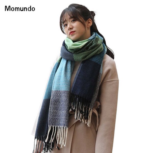 scarves women scarf plaid design cashmere winter autumn long with tassel pashmina g221007, Blue;gray
scarves women scarf plaid design cashmere winter autumn long with tassel pashmina g221007, Blue;gray