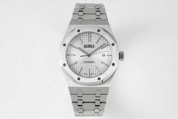 fashion men's watch fully automatic mechanical movement all gold stainless steel bracelet stable operation 41mm eight grid design lumin, Slivery;brown
fashion men's watch fully automatic mechanical movement all gold stainless steel bracelet stable operation 41mm eight grid design lumin, Slivery;brown