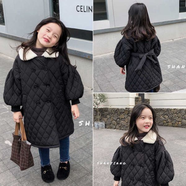 jackets autumn winter girl's children coat fashion long single breasted slim solid korean style warm elegant plaid outerwear clothes l2, Blue;gray
jackets autumn winter girl's children coat fashion long single breasted slim solid korean style warm elegant plaid outerwear clothes l2, Blue;gray
