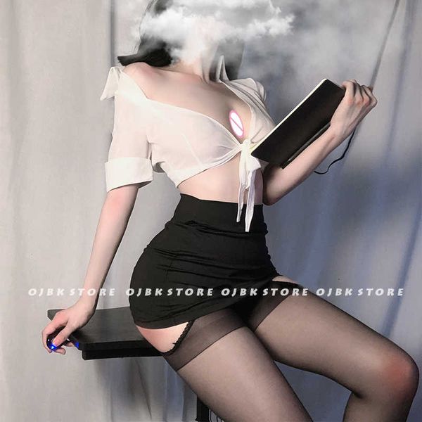 set ojbk women cosplay costume erotic office uniform suit perspective role play outfit black white and skirt entice set j230425, Red;black
set ojbk women cosplay costume erotic office uniform suit perspective role play outfit black white and skirt entice set j230425, Red;black