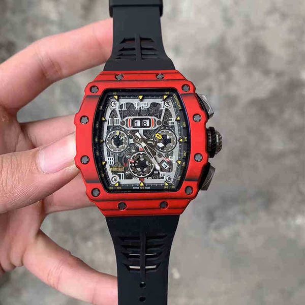 richa milles business leisure carbon fiber mens automatic mechanical watch multifunctional atmospheric hollow wine barrel 3e33 qx89 vch6, Slivery;golden
richa milles business leisure carbon fiber mens automatic mechanical watch multifunctional atmospheric hollow wine barrel 3e33 qx89 vch6, Slivery;golden