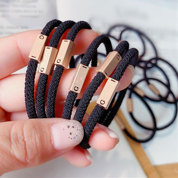 wholesale new charm luxury elastic hair ties band hair rope bracelets headband ornament accessories with fashion metal buckle, Pink
wholesale new charm luxury elastic hair ties band hair rope bracelets headband ornament accessories with fashion metal buckle, Pink