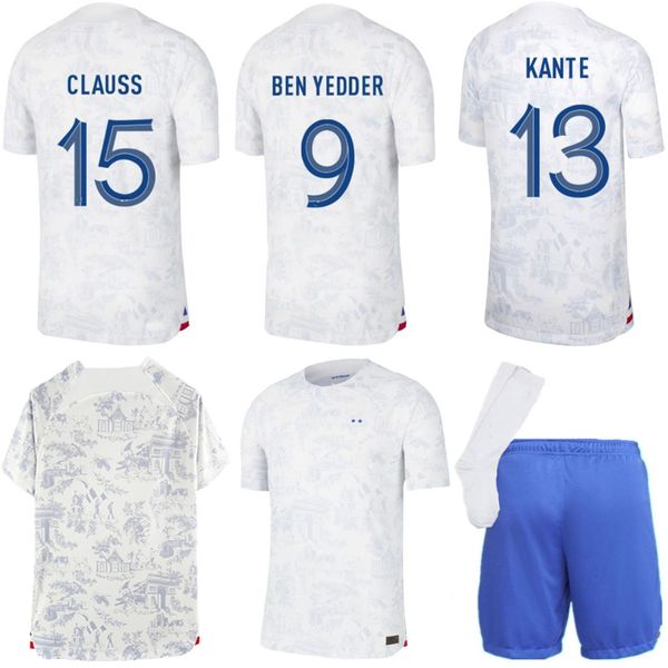 22 23 benzema soccer jersey french world cup mbappe maillots de football shirt men kids kit set national team francia enfants kante pogba zi, Black;blue
22 23 benzema soccer jersey french world cup mbappe maillots de football shirt men kids kit set national team francia enfants kante pogba zi, Black;blue