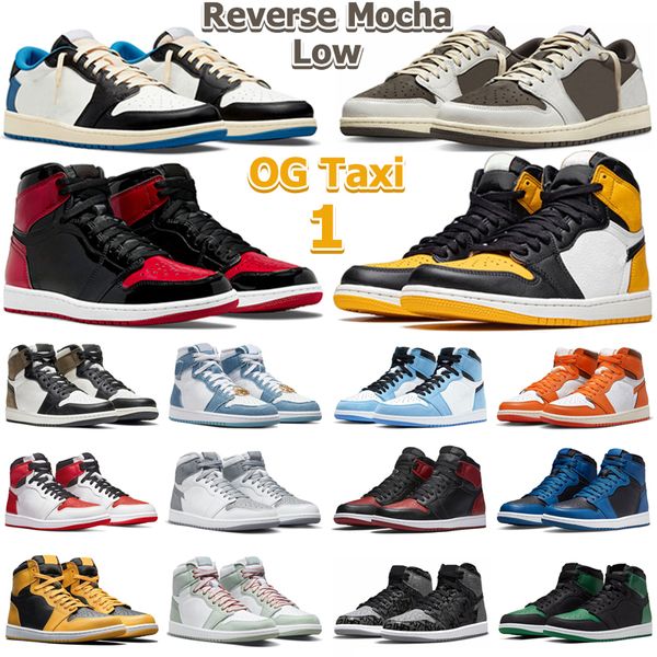 1 low high og basketball shoes men women dark reverse mocha patent bred taxi university blue stealth starfish pine green denim mens trainers
1 low high og basketball shoes men women dark reverse mocha patent bred taxi university blue stealth starfish pine green denim mens trainers