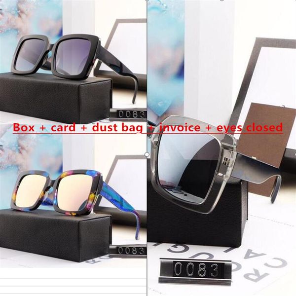 0083 2021 luxury designer summer style temperament women sunglasses super light uv protection fahion mixed color come with box2584, White;black
0083 2021 luxury designer summer style temperament women sunglasses super light uv protection fahion mixed color come with box2584, White;black