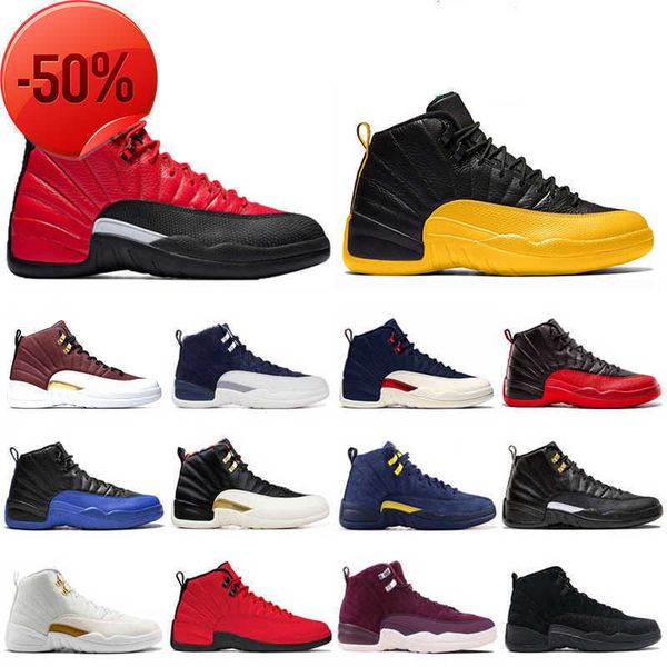 12 12s mens basketball shoes reverse flu game royal fiba dark grey ov white sports trainers sneakers 7-13
12 12s mens basketball shoes reverse flu game royal fiba dark grey ov white sports trainers sneakers 7-13