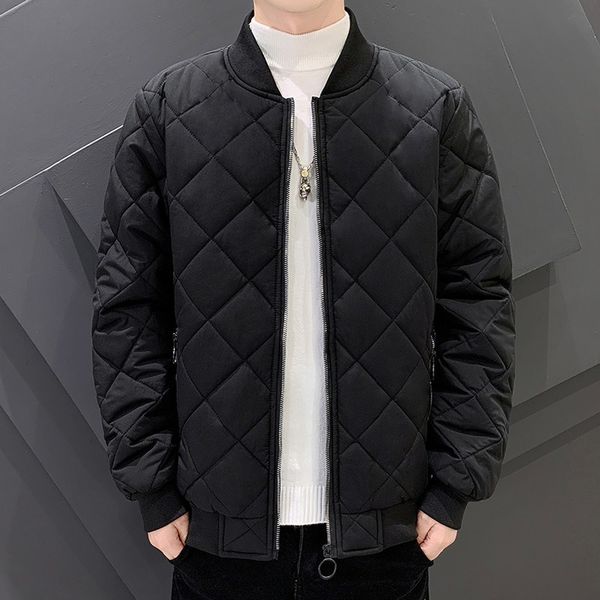 men's down parkas jackets for men spring autumn bomber jacket men quilting jacket padded fashion clothing plaid pattern coats baseball, Black
men's down parkas jackets for men spring autumn bomber jacket men quilting jacket padded fashion clothing plaid pattern coats baseball, Black