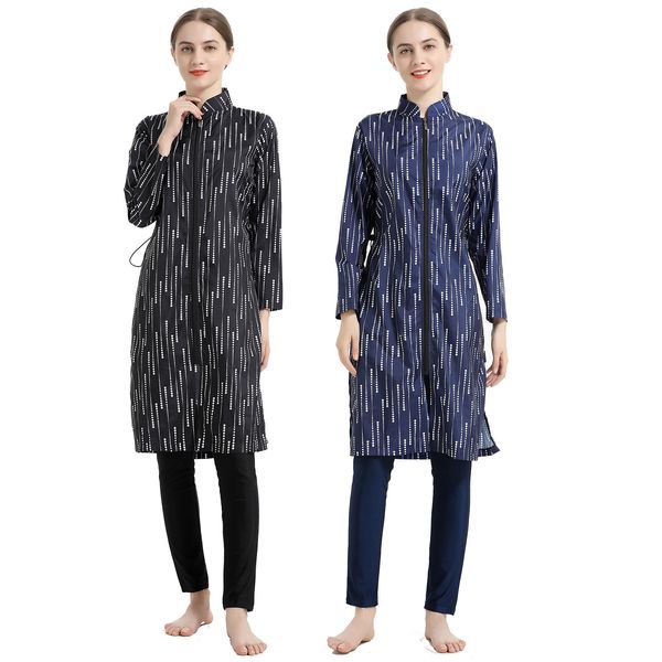 ethnic clothing zipper muslim swimwear southeast asian conservative waist three piece sportswear swimming suit women beachwear lady bathing, Red
ethnic clothing zipper muslim swimwear southeast asian conservative waist three piece sportswear swimming suit women beachwear lady bathing, Red