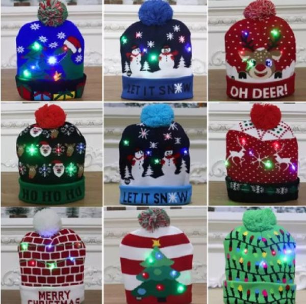 LED color luminous children adult winter warm high-end knitted hat Christmas decoration
LED color luminous children adult winter warm high-end knitted hat Christmas decoration