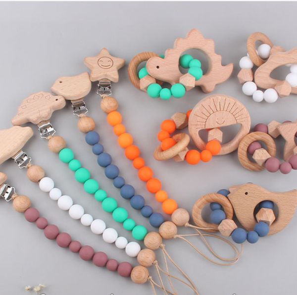 newborn baby pacifier clip chain wooden teether silicone beads bracelet 2pcs/set toddler infant animal dinosaur star flower bird clouds nipp
newborn baby pacifier clip chain wooden teether silicone beads bracelet 2pcs/set toddler infant animal dinosaur star flower bird clouds nipp