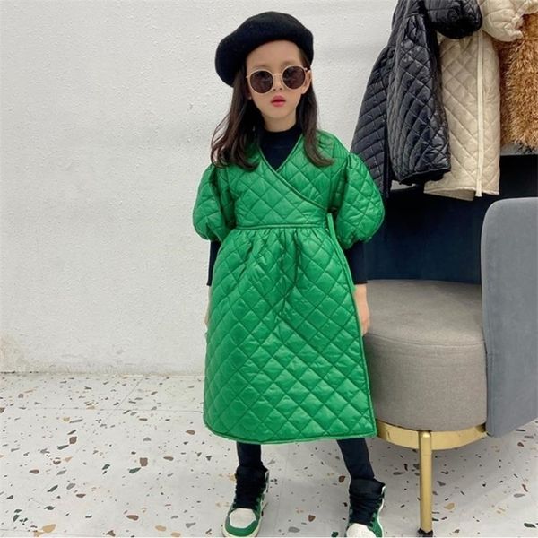 down coat baby girl korea style cotton jacket children puff sleeve long outerwear kids winter fashion loose coats trench 4 14y wz427 221007, Blue;gray
down coat baby girl korea style cotton jacket children puff sleeve long outerwear kids winter fashion loose coats trench 4 14y wz427 221007, Blue;gray