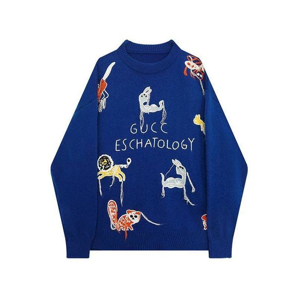 fashion pullover sweaters 2023 women fall winter long sleeve embroidery o neck knitted lady warm streetwear jersey mujer clothes, White;black
fashion pullover sweaters 2023 women fall winter long sleeve embroidery o neck knitted lady warm streetwear jersey mujer clothes, White;black