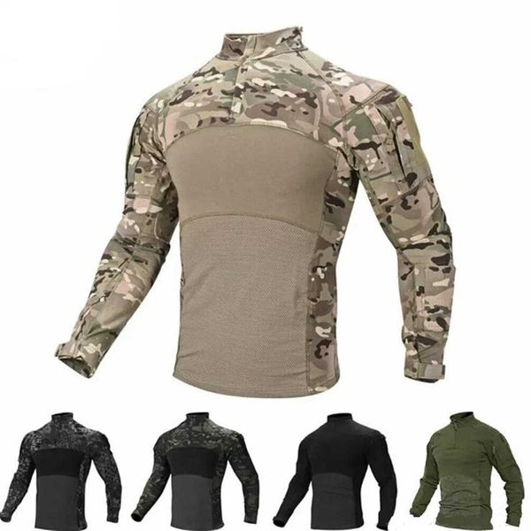 mens camouflage tactical t shirt zip pocket long sleeve cotton breathable combat frog shirt men training shirts t-shirt, White;black
mens camouflage tactical t shirt zip pocket long sleeve cotton breathable combat frog shirt men training shirts t-shirt, White;black