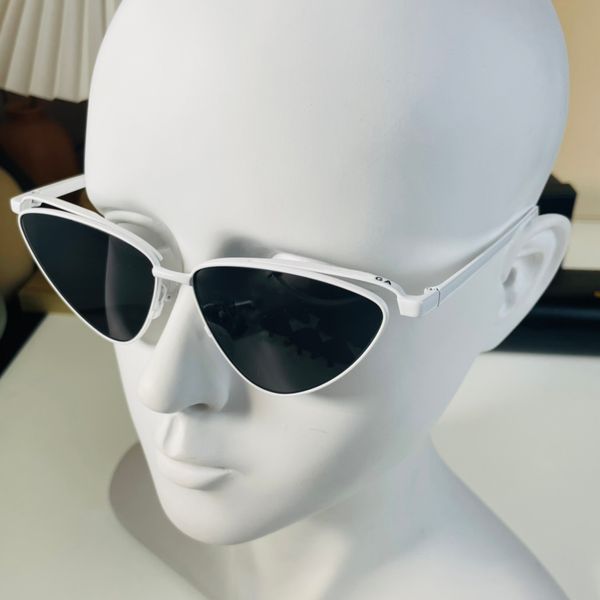 cat eye wrap sunglasses 0162 white grey women design sun shades uv eyewear with box, White;black
cat eye wrap sunglasses 0162 white grey women design sun shades uv eyewear with box, White;black