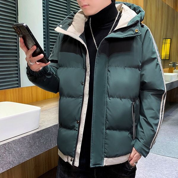 men's jackets winter jacket men with hood puffer jacket men hooded thick coats streetwear clothing men warm coats cotton padded jackets, Black;brown
men's jackets winter jacket men with hood puffer jacket men hooded thick coats streetwear clothing men warm coats cotton padded jackets, Black;brown