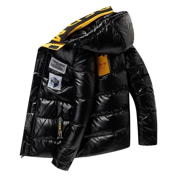 men's jackets bright leather men thicken warm winter jacket casual parka outwear autumn waterproof stand collar hooded coat clothing 22, Black;brown
men's jackets bright leather men thicken warm winter jacket casual parka outwear autumn waterproof stand collar hooded coat clothing 22, Black;brown