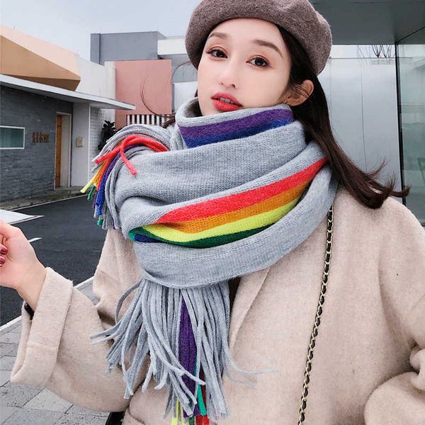 scarves winter plaid women scarf cashmere knitted thicken blanket warm soft shawls and wraps pashmina bandana g221007, Blue;gray
scarves winter plaid women scarf cashmere knitted thicken blanket warm soft shawls and wraps pashmina bandana g221007, Blue;gray