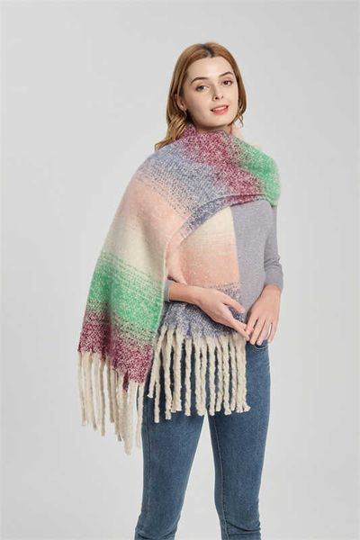 scarves 2022 new winter cashmere scarf women design warm pashmina blanket long tassel female shawl wraps thick foulard bufanda g221007, Blue;gray
scarves 2022 new winter cashmere scarf women design warm pashmina blanket long tassel female shawl wraps thick foulard bufanda g221007, Blue;gray