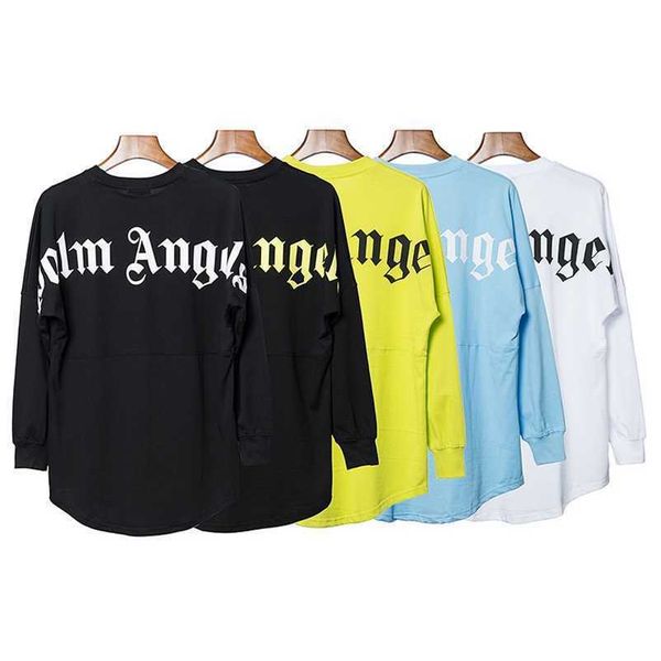 designer mens hoodies palms/angels correct version pa bat sleeve drop shoulder t-shirt back letter big couple loose long, Black
designer mens hoodies palms/angels correct version pa bat sleeve drop shoulder t-shirt back letter big couple loose long, Black