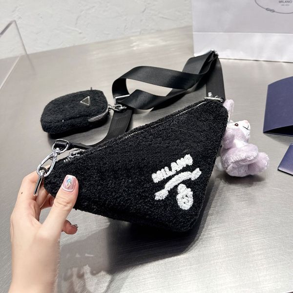 lamb hair triangle bag handbags women cross body underarm fluffy bags zip handbag purse two suits fashion letters adjustable straps
lamb hair triangle bag handbags women cross body underarm fluffy bags zip handbag purse two suits fashion letters adjustable straps