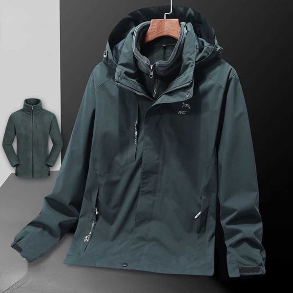 arc jacket designer coat men's autumn winter sportswear three in one removable outdoor thickened windproof waterproof warm breathable s, Black;brown
arc jacket designer coat men's autumn winter sportswear three in one removable outdoor thickened windproof waterproof warm breathable s, Black;brown