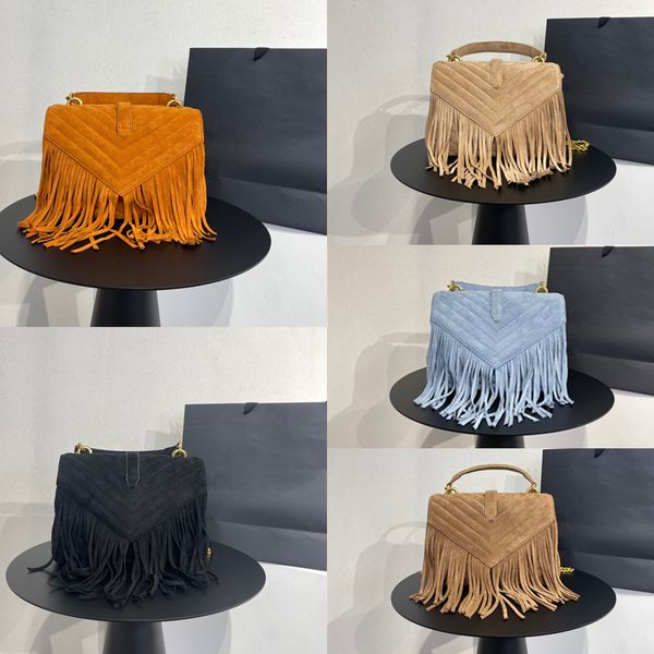luxury handbags womens bags designer suede shoulder bag women tassel messenger backpack v-line thread chain shoulder totes wallet lady cross
luxury handbags womens bags designer suede shoulder bag women tassel messenger backpack v-line thread chain shoulder totes wallet lady cross