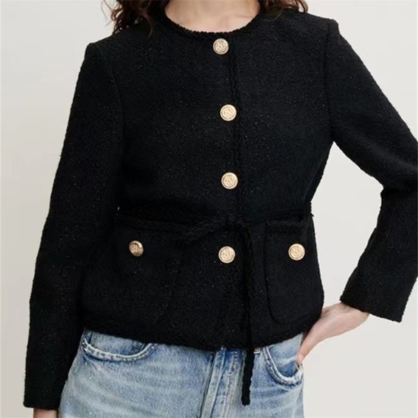 womens jackets autumn winter womens jackets single breasted brand luxury chic tweed ladies coat retro suit jacket casaco outwear 221007, Black;brown
womens jackets autumn winter womens jackets single breasted brand luxury chic tweed ladies coat retro suit jacket casaco outwear 221007, Black;brown