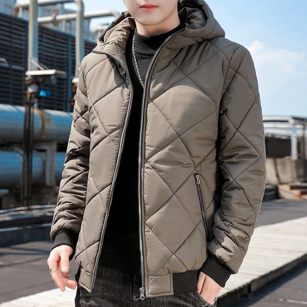 men's jackets quilting jacket men autumn winter hooded puffer jacket warm coats men fashion clothing thicken slim fit casual jackets 22, Black;brown
men's jackets quilting jacket men autumn winter hooded puffer jacket warm coats men fashion clothing thicken slim fit casual jackets 22, Black;brown