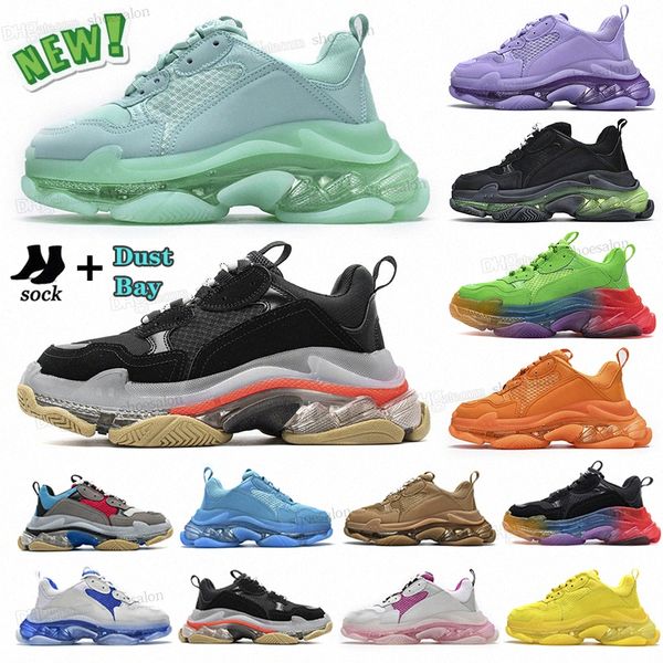 paris 17fw triple s running shoes sneakers dad men women casual crystal clear bubble bottom vintage platform beige tripler sports black grey
paris 17fw triple s running shoes sneakers dad men women casual crystal clear bubble bottom vintage platform beige tripler sports black grey