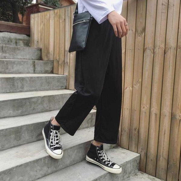 men's pants m-5xl plus size japanese style loose mens spring new korean casual pants with elastic waist in men's wide leg pants bl, Black
men's pants m-5xl plus size japanese style loose mens spring new korean casual pants with elastic waist in men's wide leg pants bl, Black