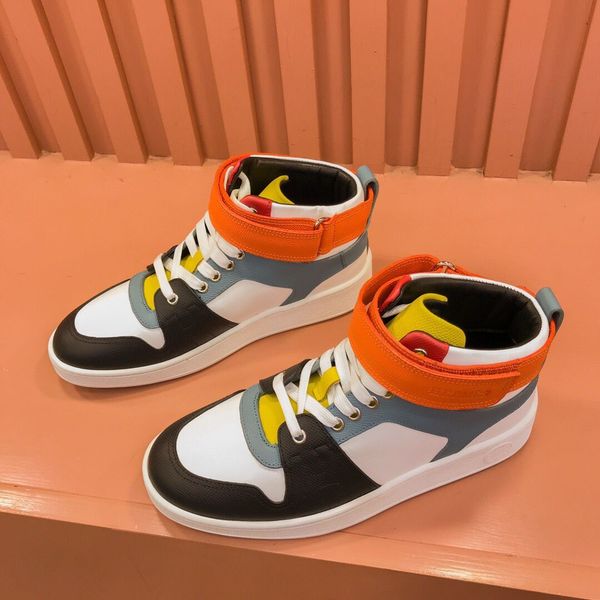 famous brands high-tyle sneakers shoes men orange rubber sole trainers goatskin leather epsom heritage discount skateboard walking
famous brands high-tyle sneakers shoes men orange rubber sole trainers goatskin leather epsom heritage discount skateboard walking