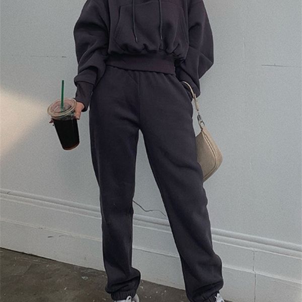 women's two piece pants hoodies suit winter spring solid casual tracksuit women fleece 2 pieces set sports sweatshirts pullover sweatpa, White
women's two piece pants hoodies suit winter spring solid casual tracksuit women fleece 2 pieces set sports sweatshirts pullover sweatpa, White