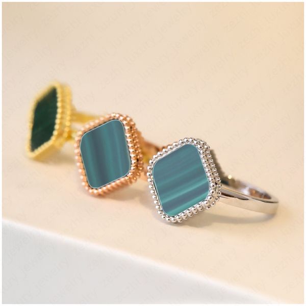 Clover Ring Womens Promise Bridal Designer Rings Bague Femme Anello Retro Anillos De Compromiso Para Mujer Anillo Ringe Bagues
Clover Ring Womens Promise Bridal Designer Rings Bague Femme Anello Retro Anillos De Compromiso Para Mujer Anillo Ringe Bagues