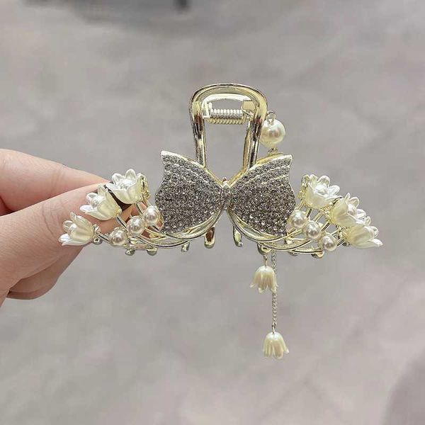 hair clips live broadcast lily valley flower tassel clip net red fashion bow pearl, Golden;silver
hair clips live broadcast lily valley flower tassel clip net red fashion bow pearl, Golden;silver