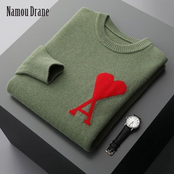 mens sweaters wool cashmere sweater round neck embroidered sweater casual knitted jacquard thickened jake autumn winter 221007, White;black
mens sweaters wool cashmere sweater round neck embroidered sweater casual knitted jacquard thickened jake autumn winter 221007, White;black