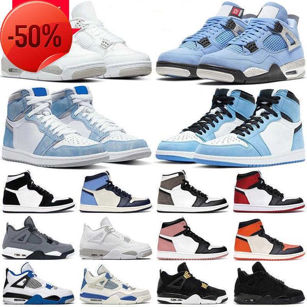 hyper royal university blue 1 1s mens basketball shoes 4 4s sail obsidian unc silver toe black cat bred pure money starfish fire men sports
hyper royal university blue 1 1s mens basketball shoes 4 4s sail obsidian unc silver toe black cat bred pure money starfish fire men sports