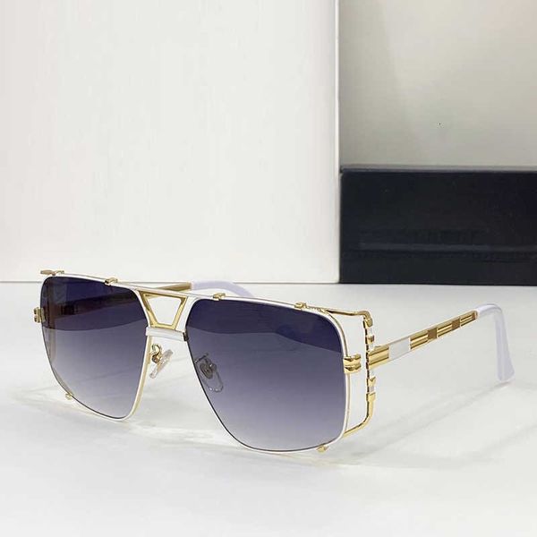 sunglasses sun glasses new men sunglasses designer futuristic metal frame gold grey goggles driving uv protection model mod9093 size 62 15 x, White;black
sunglasses sun glasses new men sunglasses designer futuristic metal frame gold grey goggles driving uv protection model mod9093 size 62 15 x, White;black