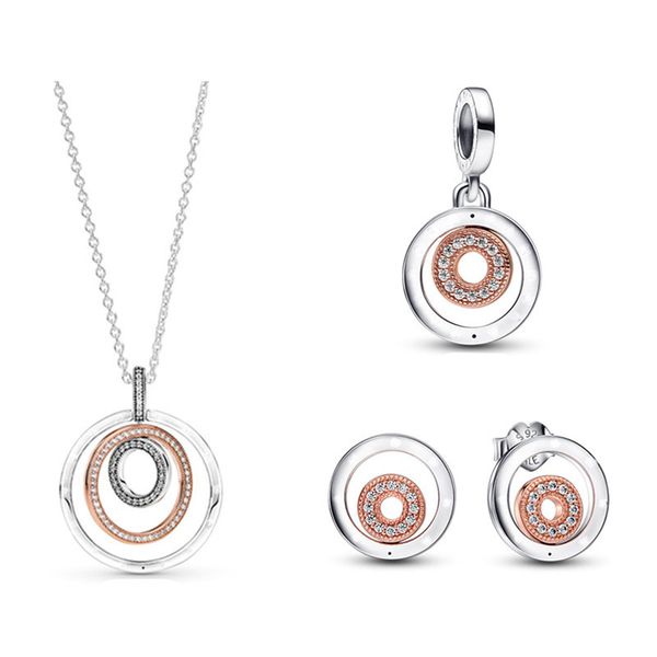 925 silver pendant necklace diy original fit pandora beads charm jewellery circular chain
925 silver pendant necklace diy original fit pandora beads charm jewellery circular chain
