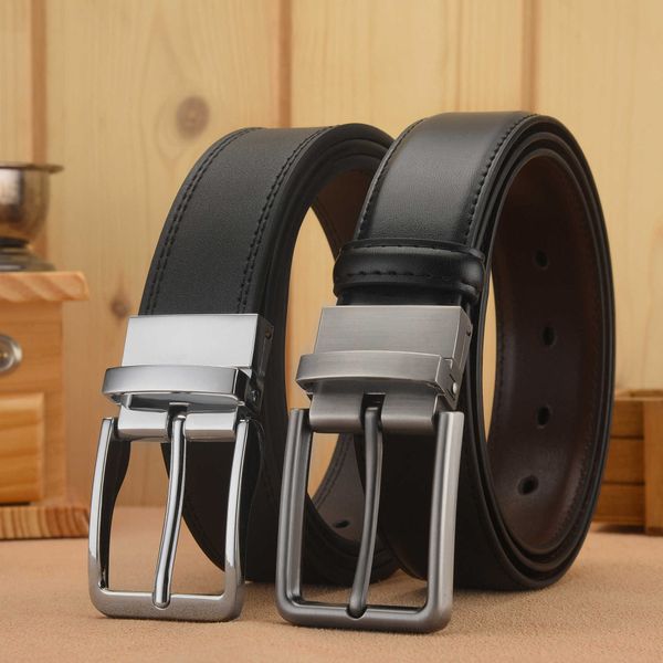 belts men's with rotary buckle men's is strictly selected cow leather classic reversible belt 1006, Black;brown
belts men's with rotary buckle men's is strictly selected cow leather classic reversible belt 1006, Black;brown