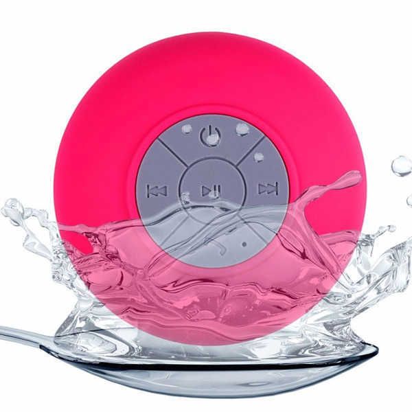 Image of Bluetooth Speaker Waterproof Wireless Shower Handsfree Mic Suction Chuck Car Speaker Portable mini MP3 Super Bass Call Receive