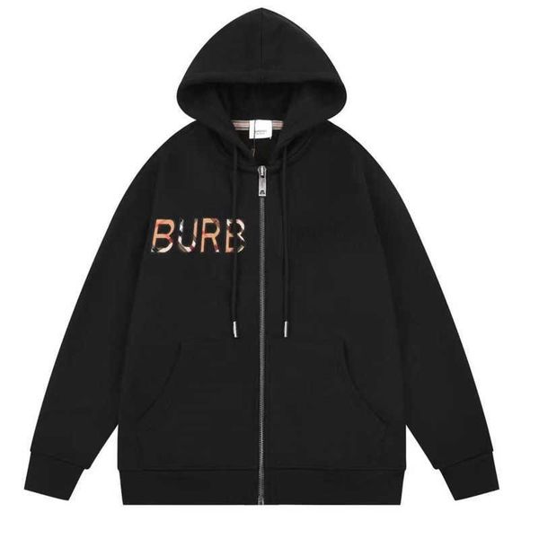designer hoodie mens sweatshirt burb embroidery hooded sweater men casual loose zip jacket women cardigan coat, Black
designer hoodie mens sweatshirt burb embroidery hooded sweater men casual loose zip jacket women cardigan coat, Black