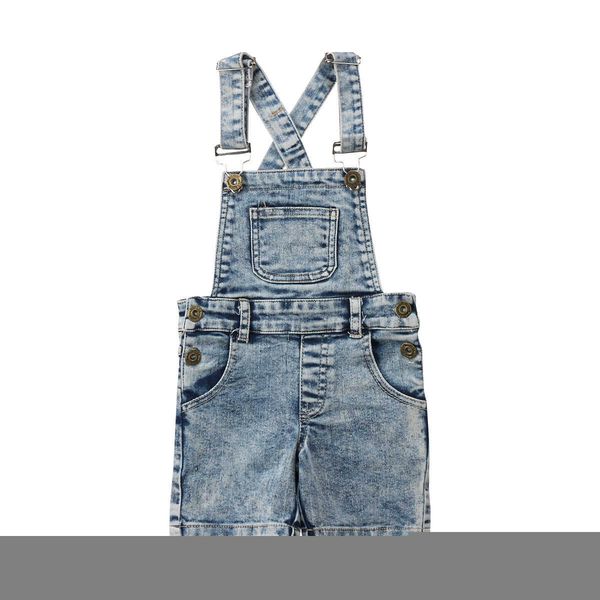 rompers wholesale kids baby girls boys summer denim romper children clothing overalls fashion jarretel shorts jumpsuit 16y j220922, Blue
rompers wholesale kids baby girls boys summer denim romper children clothing overalls fashion jarretel shorts jumpsuit 16y j220922, Blue