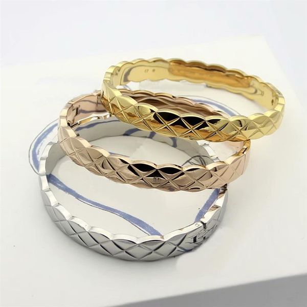 europe america fashion new style lady women titanium steel engraved c initials plaid wide bangle bracelets 3 color276y, Black
europe america fashion new style lady women titanium steel engraved c initials plaid wide bangle bracelets 3 color276y, Black
