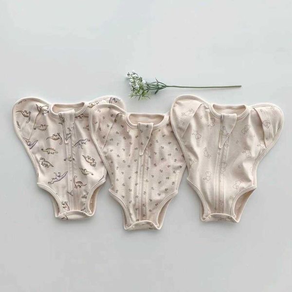 rompers sleeping bodysuit for baby newborn fashion floral airconditioned room antikick jumpsuit zipper cotton soft bodysuit one piece j22092, Blue
rompers sleeping bodysuit for baby newborn fashion floral airconditioned room antikick jumpsuit zipper cotton soft bodysuit one piece j22092, Blue