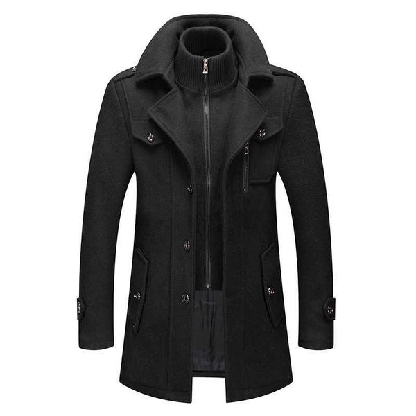 men's trench coats men wool blends jacket coats autumn winter solid color cold resistant men woolen overcoat doublar casual trench coat, Tan;black
men's trench coats men wool blends jacket coats autumn winter solid color cold resistant men woolen overcoat doublar casual trench coat, Tan;black