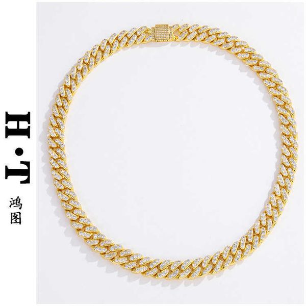 pendant necklaces strands strings ht men's copper micro inlaid cuban chain with real gold plating 15mm hip hop single row zircon, Silver
pendant necklaces strands strings ht men's copper micro inlaid cuban chain with real gold plating 15mm hip hop single row zircon, Silver