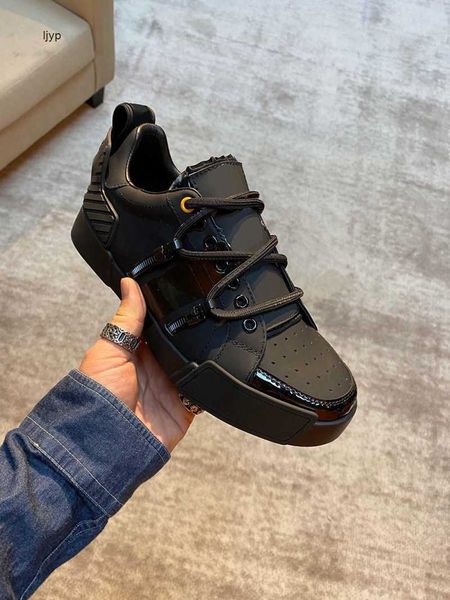 og ss new men casual shoes desi portofino sneakers luxu design shoes for men in calfskin and patent leather 38-45, Black
og ss new men casual shoes desi portofino sneakers luxu design shoes for men in calfskin and patent leather 38-45, Black