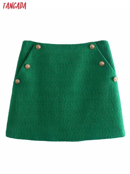 skirts tangada women green tweed faldas mujer zipper french style female mini skirt 8y195 221008, Black
skirts tangada women green tweed faldas mujer zipper french style female mini skirt 8y195 221008, Black
