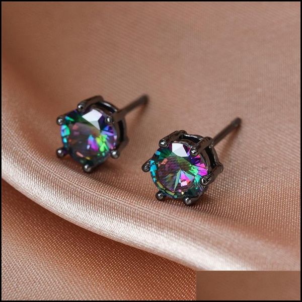 stud stud earrings cute round crystal small stone rainbow zircon for women vintage fashion rose gold/black/gold/sier color jewelshops otv5m, Golden;silver
stud stud earrings cute round crystal small stone rainbow zircon for women vintage fashion rose gold/black/gold/sier color jewelshops otv5m, Golden;silver