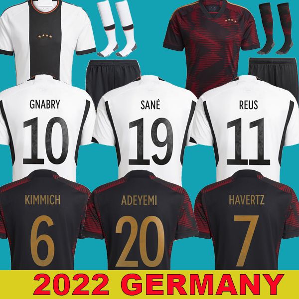 2022 gnabry werner soccer jersey fans kroos draxler reus hummels muller gotze world cup football shirt germanies men kids kit 22 23, Black;yellow
2022 gnabry werner soccer jersey fans kroos draxler reus hummels muller gotze world cup football shirt germanies men kids kit 22 23, Black;yellow